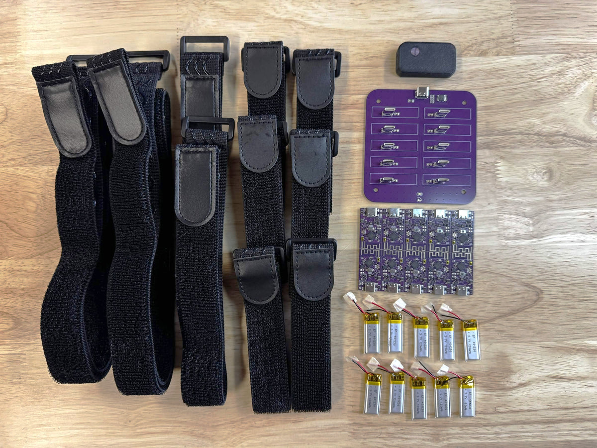 DIY SlimeVR Compatible Tracker set