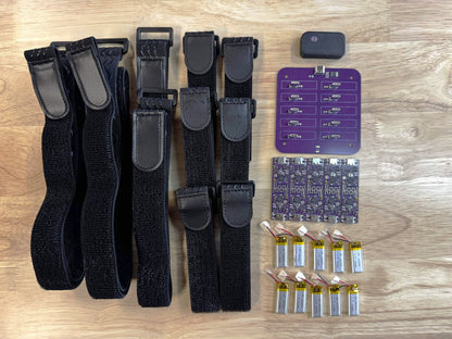 DIY SlimeVR Compatible Tracker set