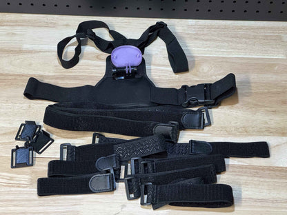 SlimeVR Compatible Tracker Straps with Chest Harness & Mounting Brackets