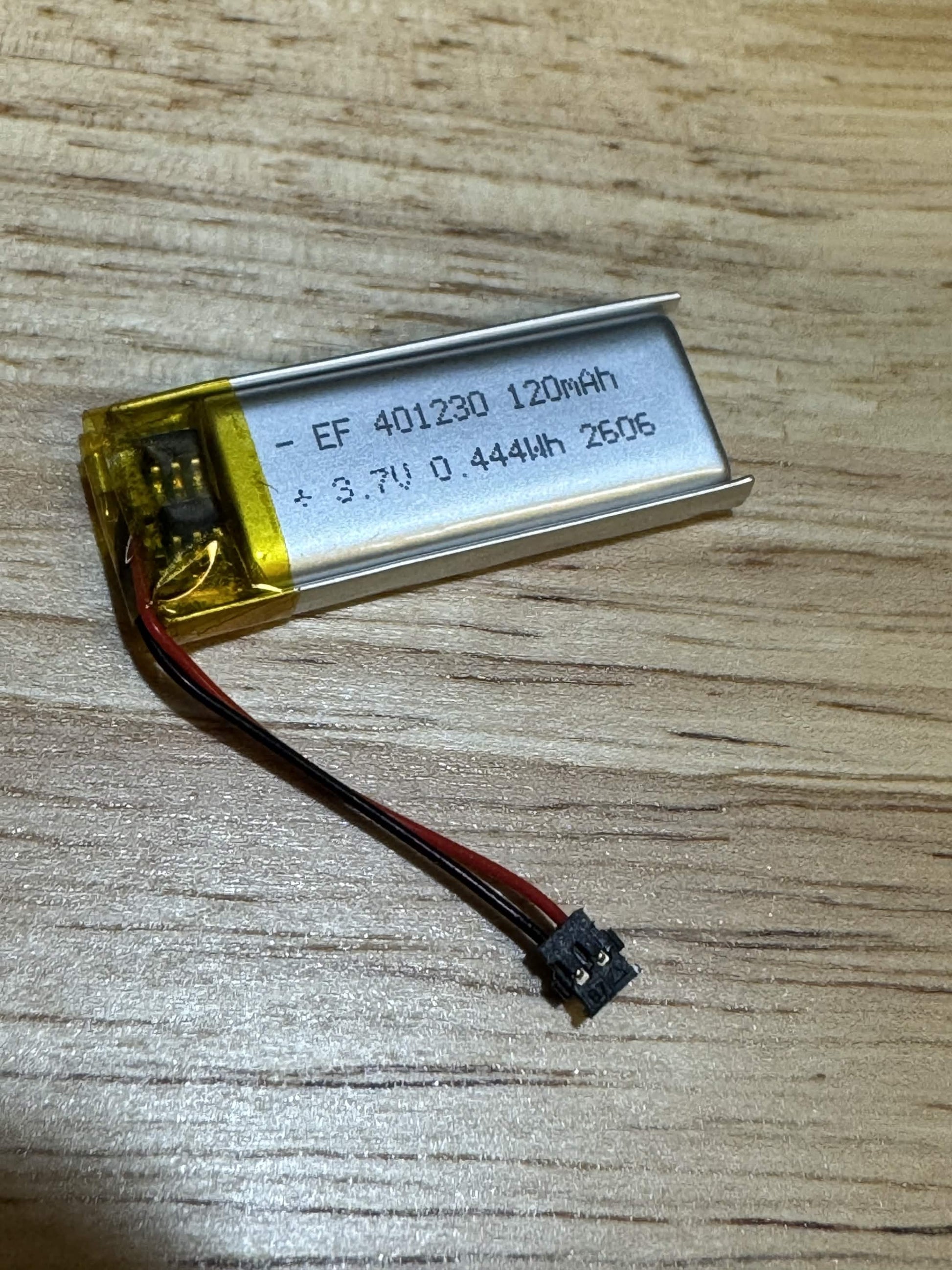 401230 Battery w Molex 2 pin