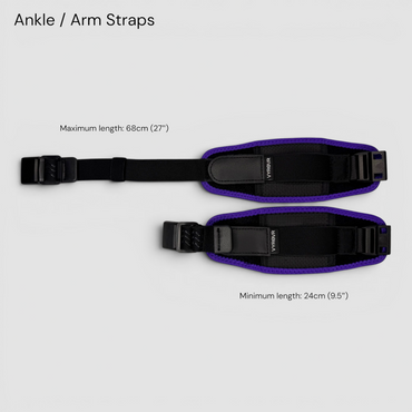 VYRO VR Ankle Straps - Comfortable Mag Release Straps for Ankles