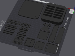 Ibis Tracker 3D printed Components