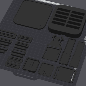 Ibis Tracker 3D printed Components