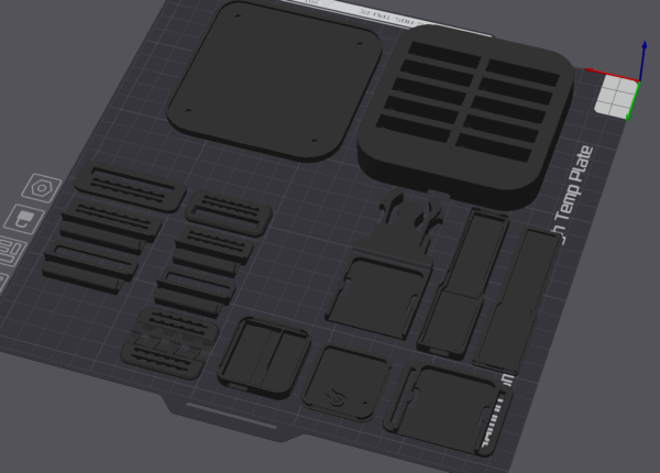 Ibis Tracker 3D printed Components